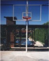 BASKETBOL POTASI TEK DİREK 10MM CAM PANYALI 105X180CM